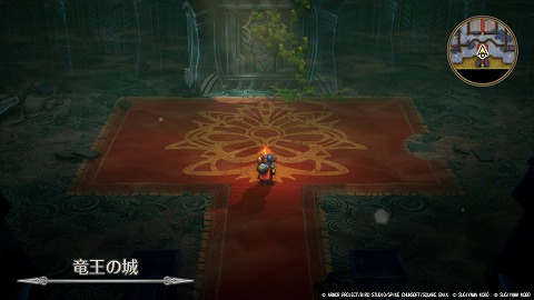 HD2D版ドラクエ1竜王の城