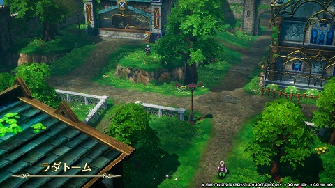 HD2D版ドラクエ2ラダトーム