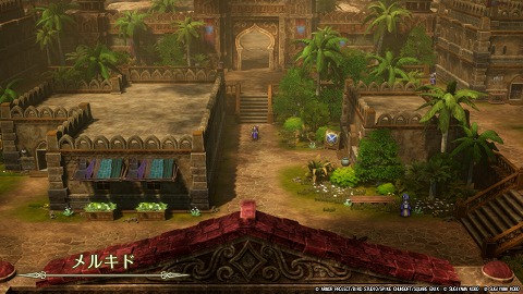 HD2D版ドラクエ2メルキド