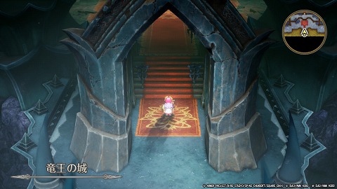 HD2D版ドラクエ2竜王の城