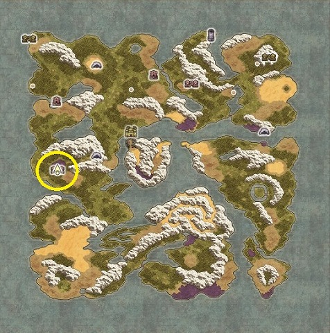 名もなき廃墟の場所